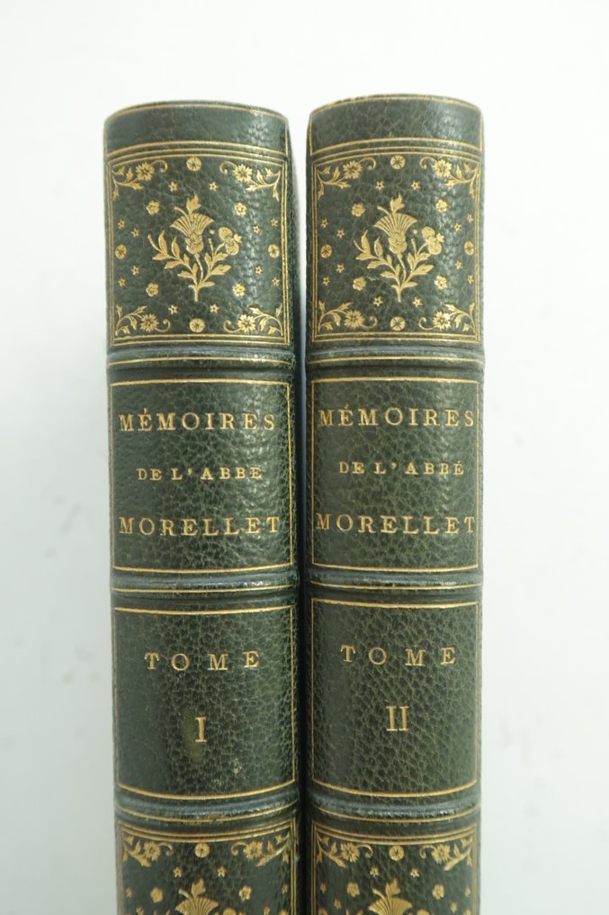 Signé; Abbé Morellet ; M. Lémontey - Mémoires de l’abbé Morellet, de l’Académie française [avec L.A.S. de l'auteur] - 1821 #4.3