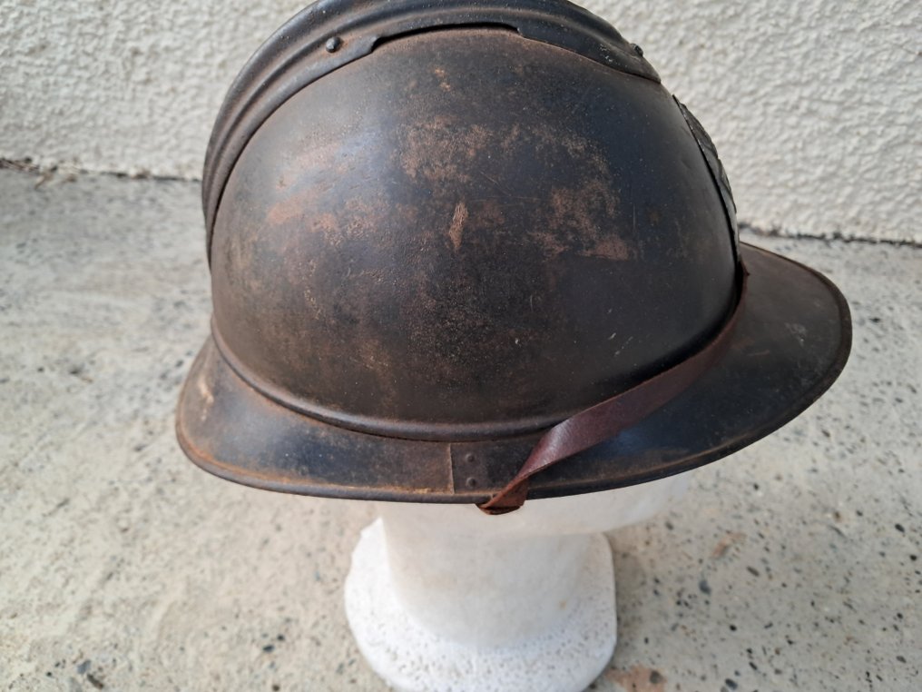 羅馬尼亞 - 陸軍／步兵 - 軍用頭盔 - Mle Adrian 1915 #4.3