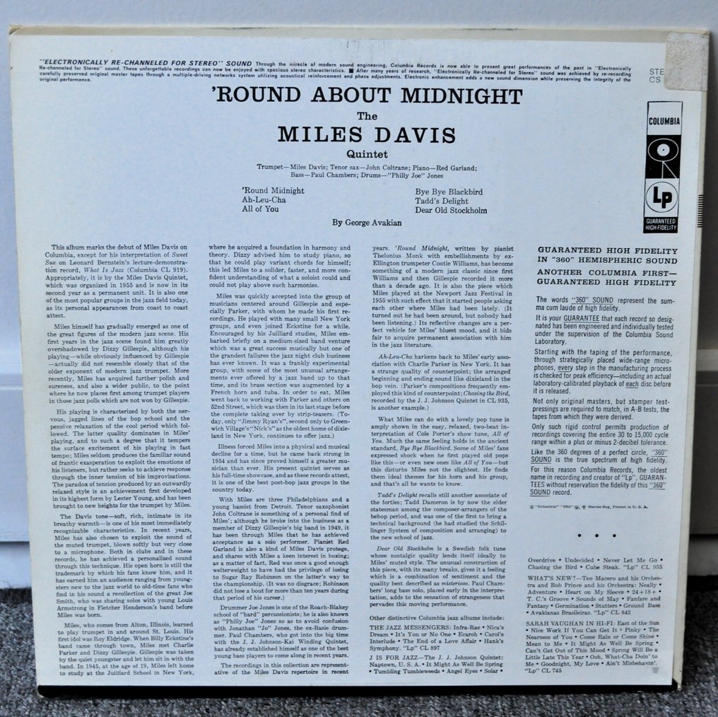 Miles Davis - 3 x albums - Multiple titles - LP Albums (multiple items) - Reissue - 1959 #2.1