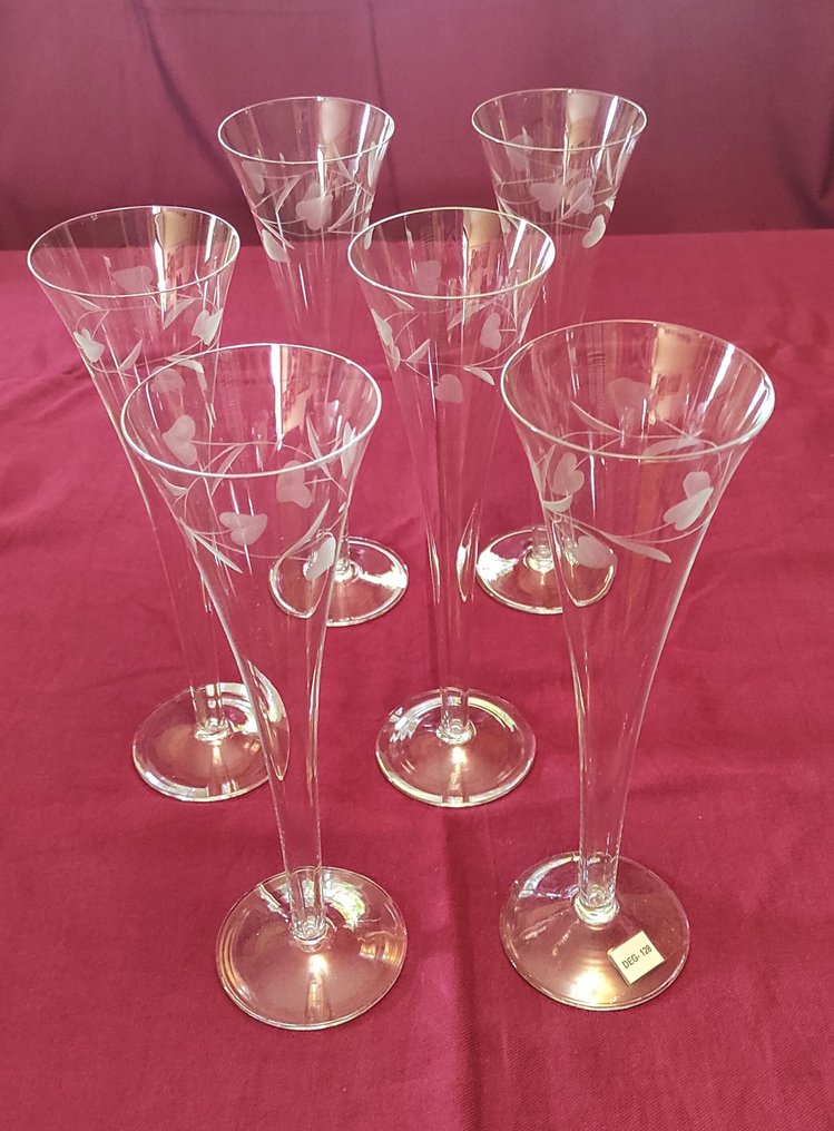 Champagnerglas (6) - Kristall #1.0