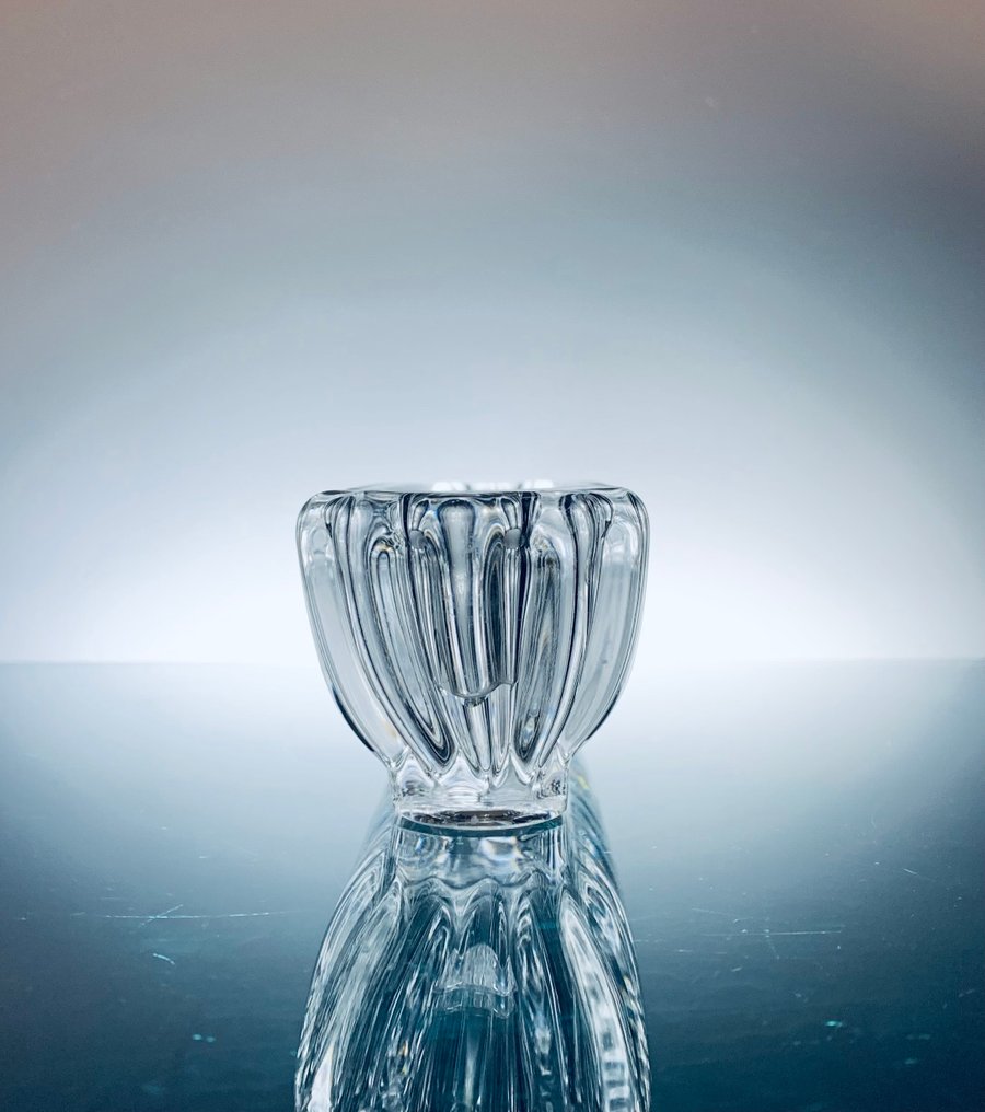 Baccarat - Midtstilt bord - Bambus midtstykke med lysestake - Krystall - Lysestake og midtstykke #3.2