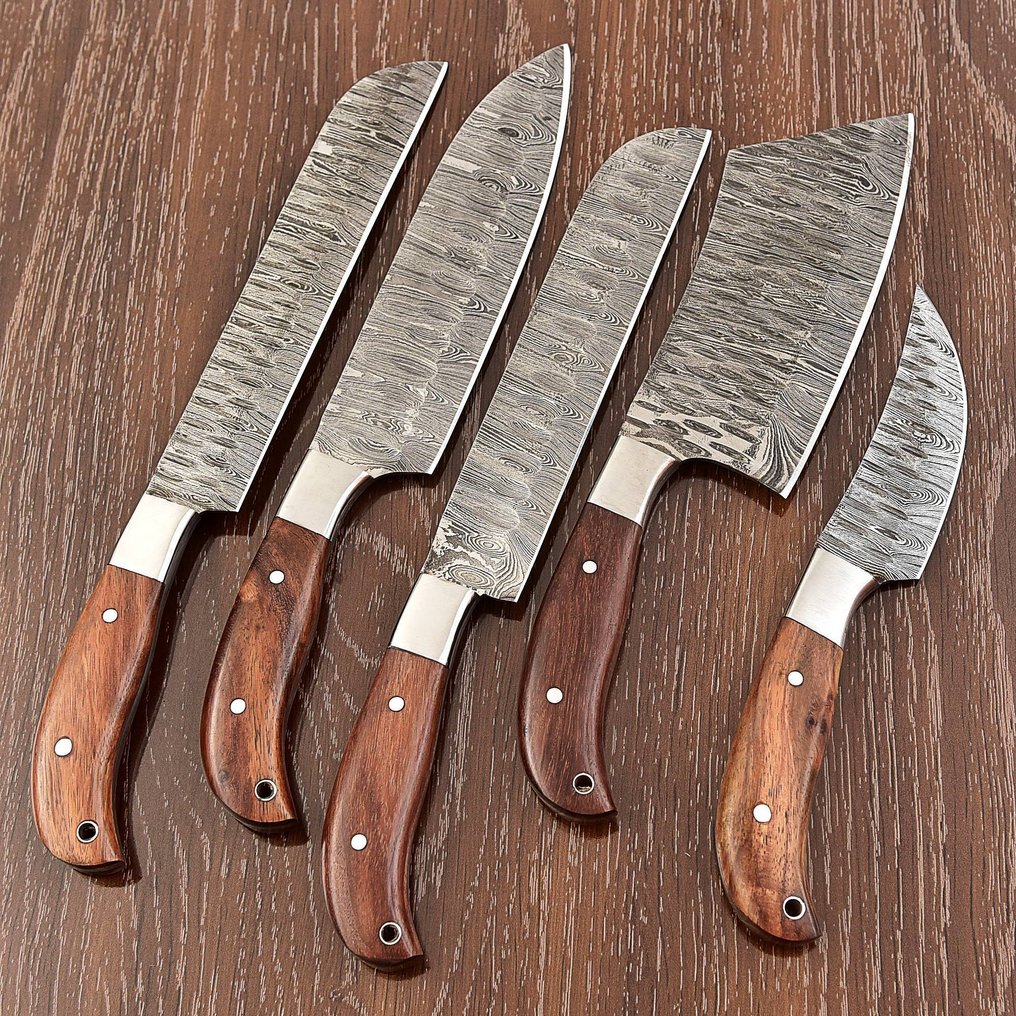 Μαχαίρι κουζίνας - Chef's knife - Διπλωμένο ατσάλι, ξύλο - Βόρεια Αμερική #2.1