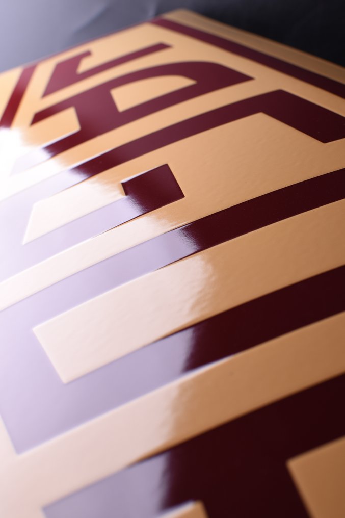 Sign - Jaguar - XXL Jag XK120; XK130 badge; enamel sign #1.0