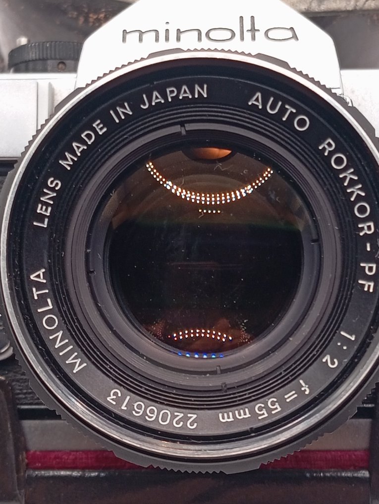 Minolta SR-1 (modelo V) - Soligor 2,8/135mm + Tamron 2,8/35mm + acc. | Cameră analogică #1.0