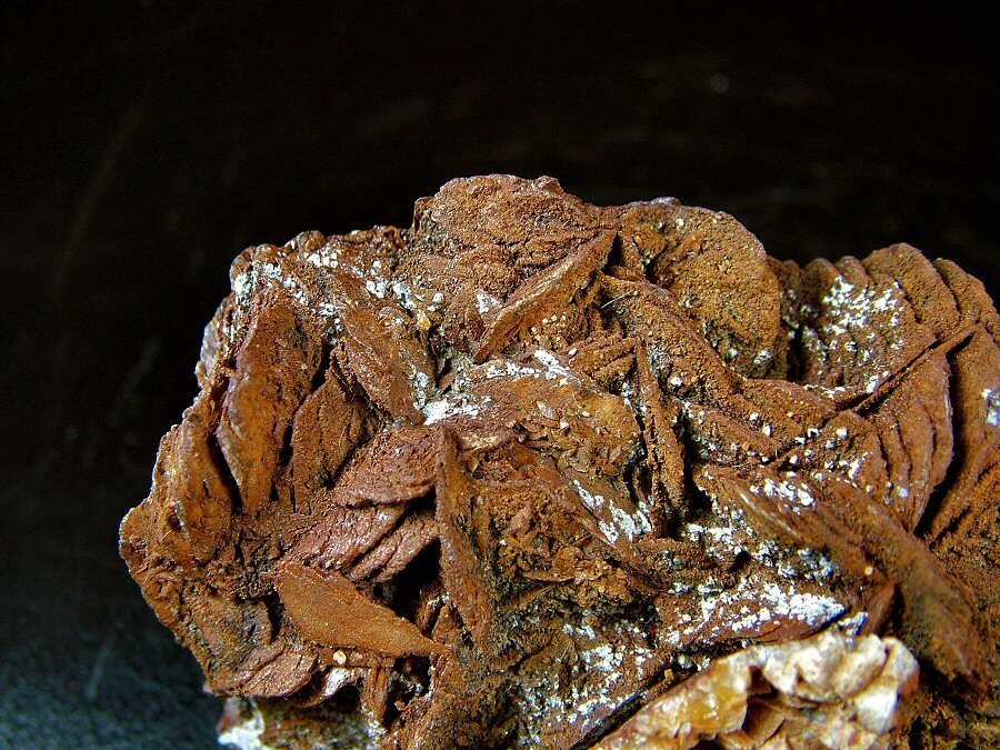 CW1872 Ankerit és Siderit Kristálymátrix - Magasság: 58 mm - Szélesség: 95 mm- 286 g - (1) #3.2