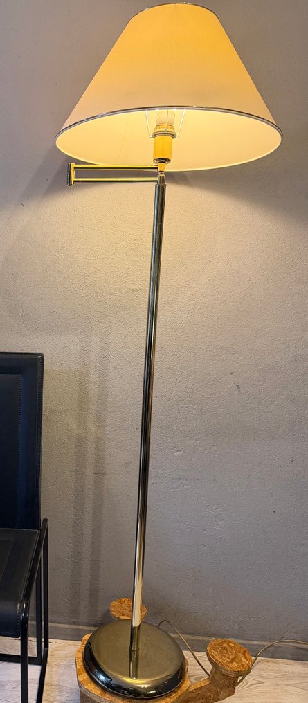 落地燈 - 黃銅 - 没有灯罩 #3.2