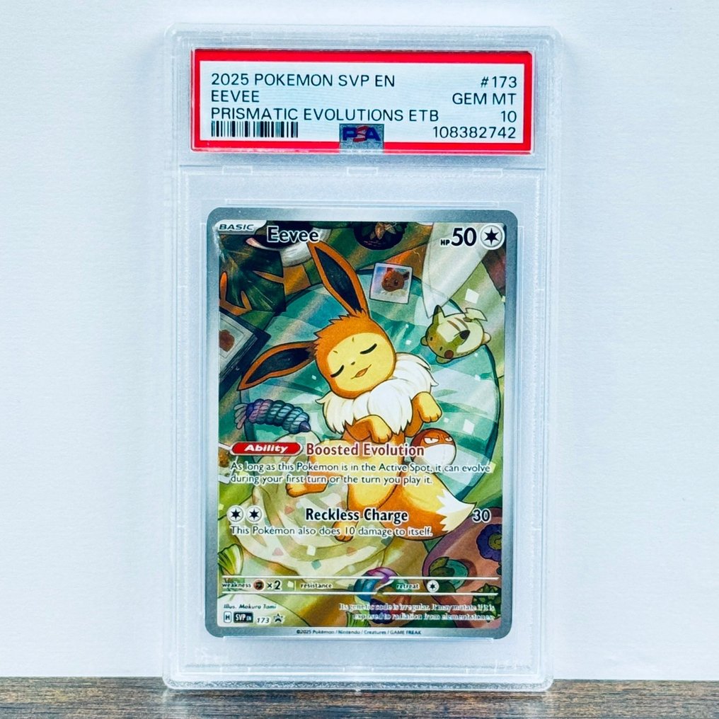 Pokémon Graded card - Eevee 173 - Pokémon - PSA 10 #1.0
