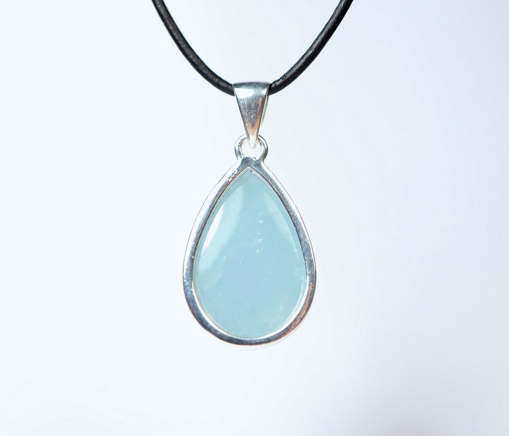 海蓝宝石 吊坠 / Cabochon / 新品- 7.2 g - (1) #3.2