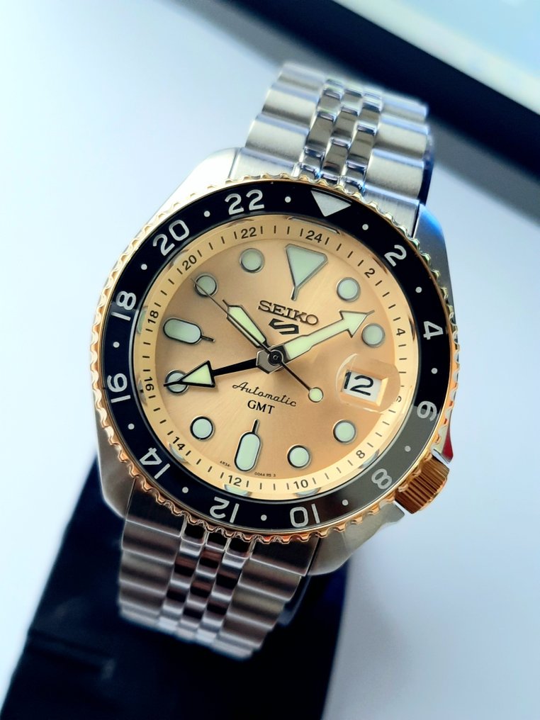 Seiko - 5 GMT Automatic - Ingen reservasjonspris - SSK044K - Herre - 2022 #1.0