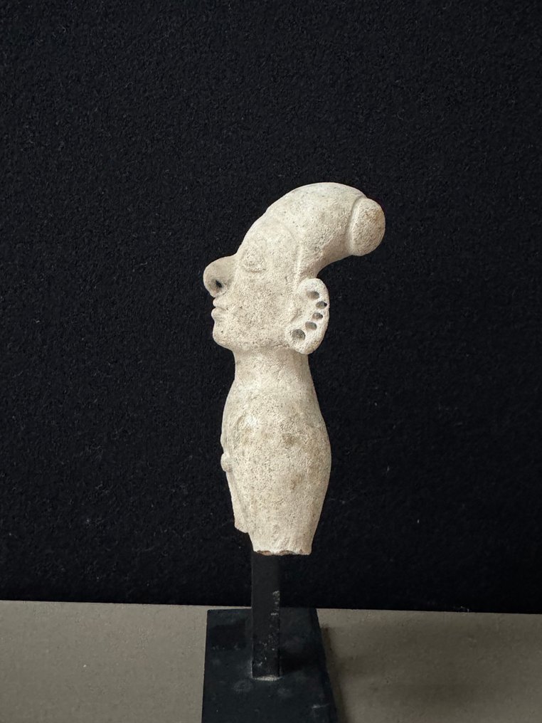 Tolita Κεραμικό άγαλμα ή προτομή ειδώλου - 10 cm #1.0