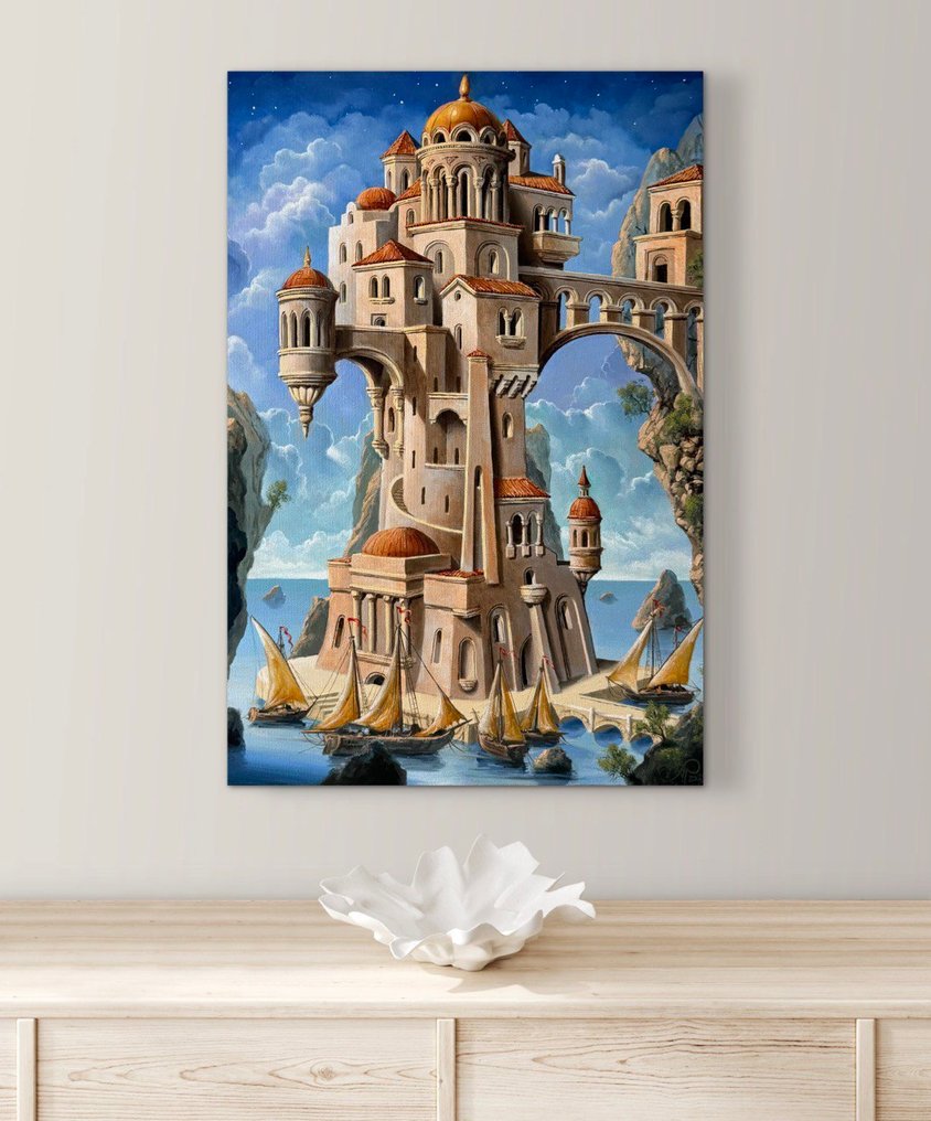 Paramonov Oleksiy (1972) - Palaca of the Azure Horizons #2.1