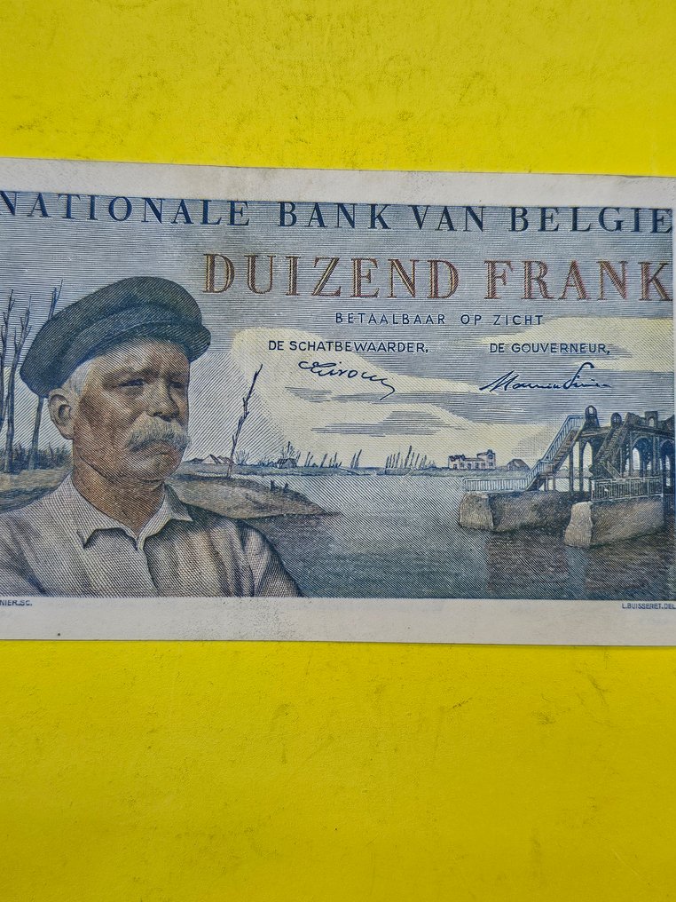 比利时. - 1000 Francs 1950 - Pick 131a  (没有保留价) #2.1