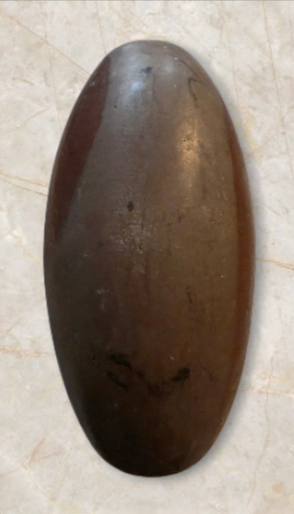 Shiva Lingam van uitzonderlijke kwaliteit! Ei - Hoogte: 145 mm - Breedte: 74 mm- 1120 g - (1) #3.2