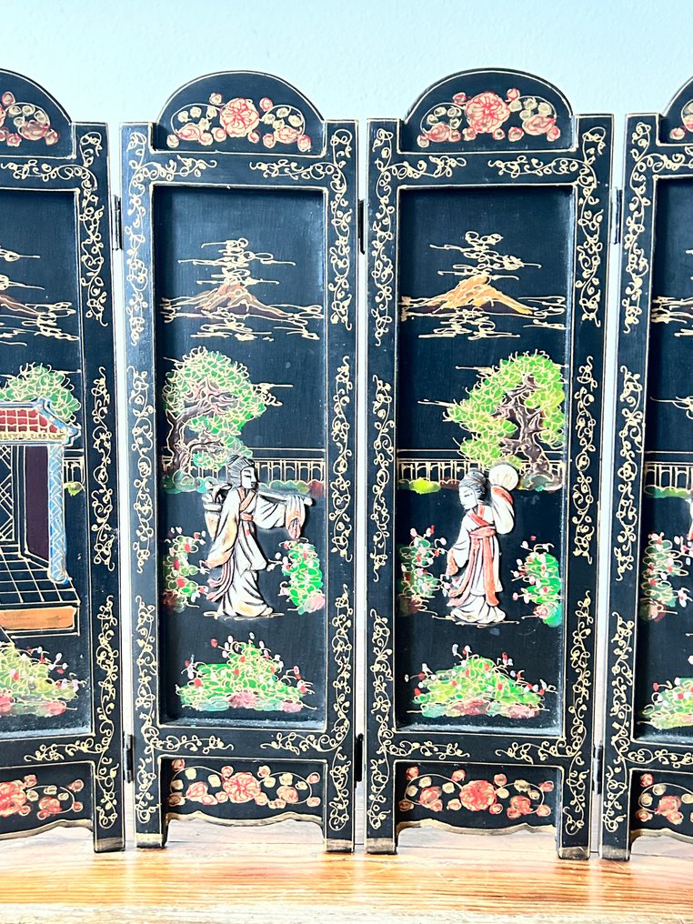 Miniatuur Kamerscherm / pingfeng - Wood - China - Daoguang (1821-1850)  (No Reserve Price) #4.3