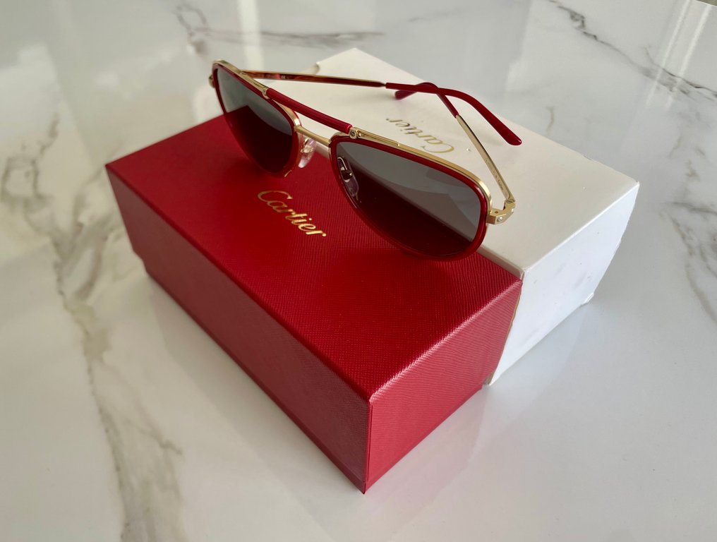 Cartier - santos pilote - Occhiali da sole #1.0