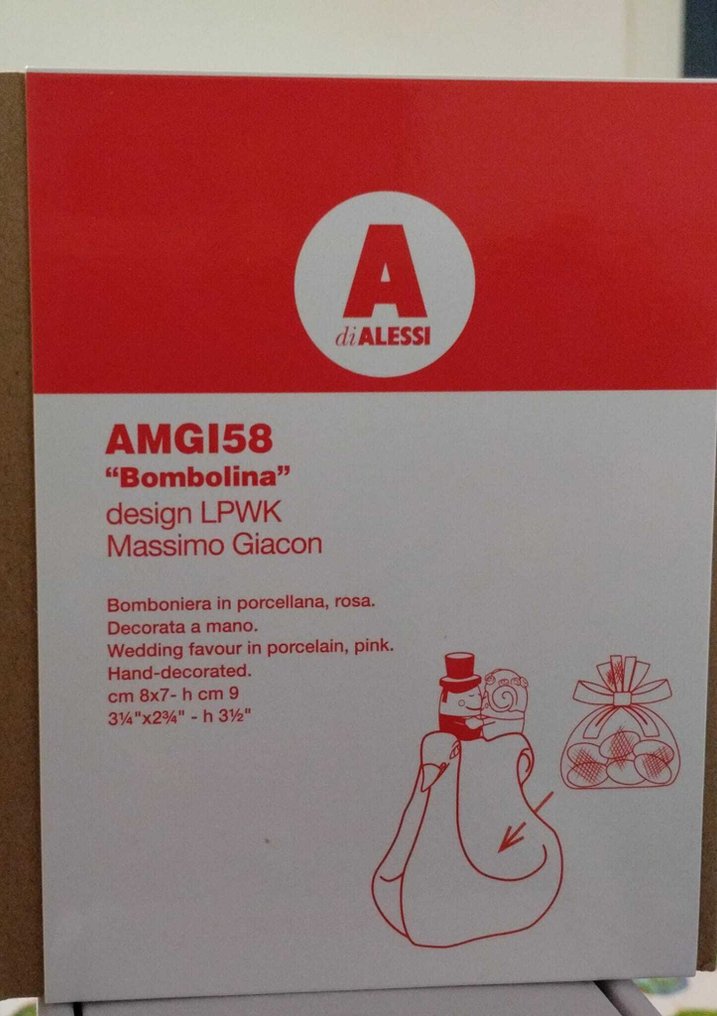Alessi - 小塑像 - "BOMBOLINA" - 瓷器 #3.2