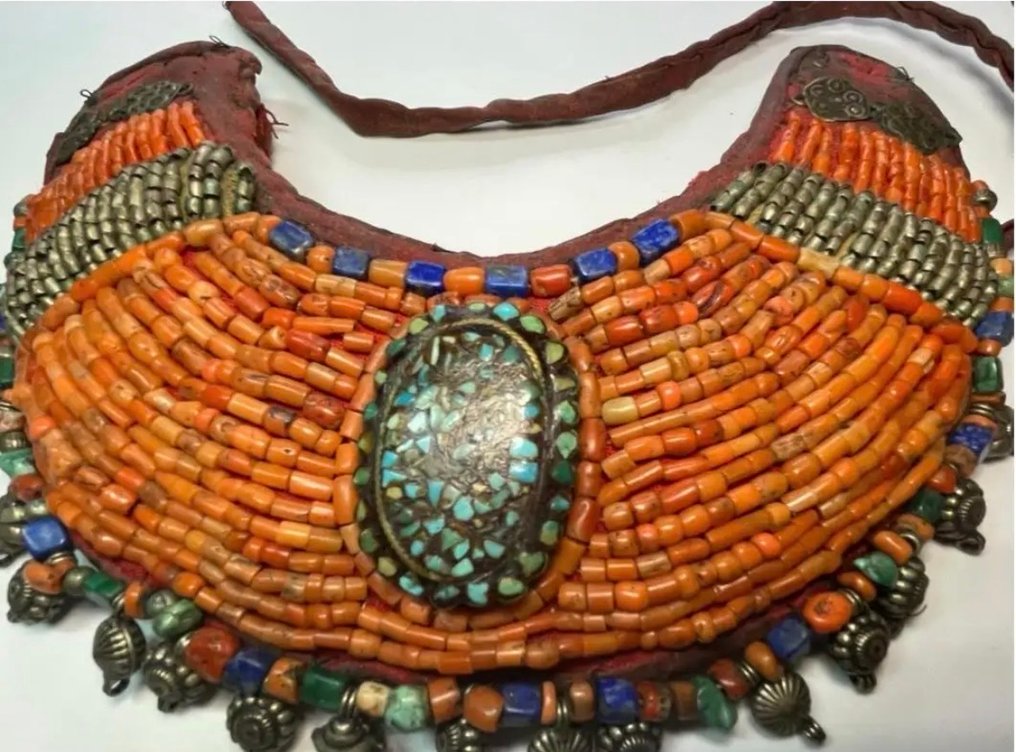 金属 - 项链 - 拉达克仪式项圈 #1.0