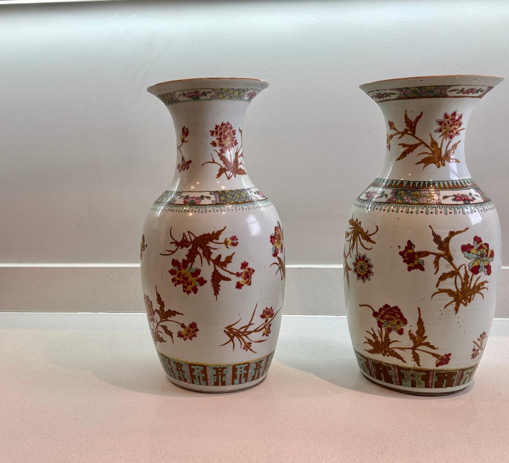 花瓶 - 瓷 - 中国 - 中国瓷器花瓶 #2.1