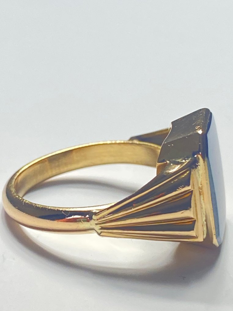 χωρίς τιμή ασφαλείας - Δαχτυλίδι - 18 καράτια Κίτρινο χρυσό #4.3