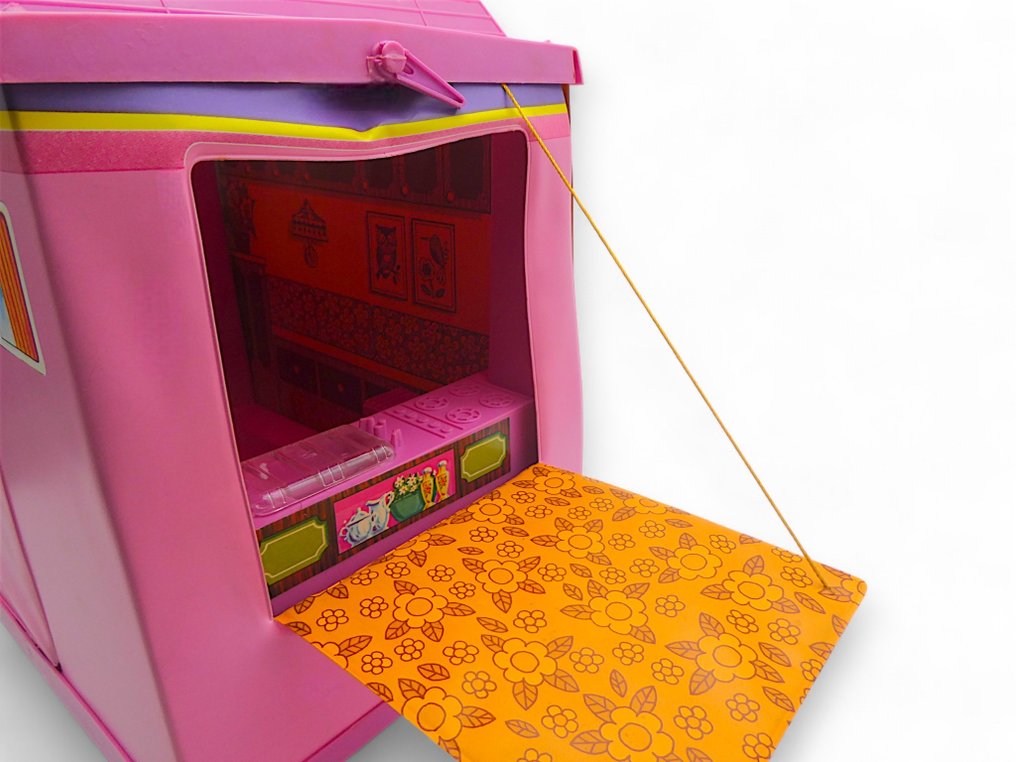 Mattel - 玩具屋 Barbie - Mod. "Country Camper Caravane" - 1970s - XXL, RARO in Original Box #2.1