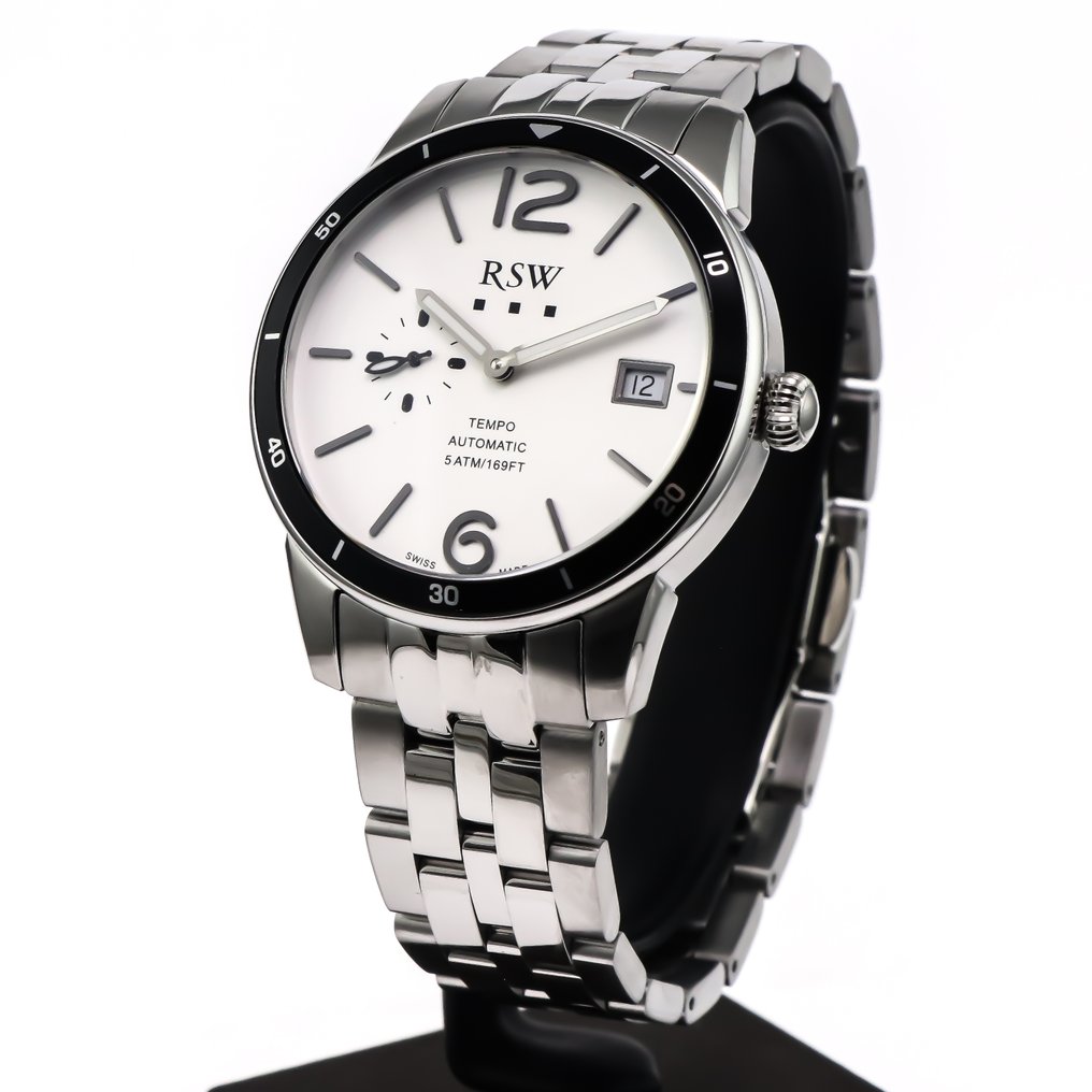 RSW - Tempo Automatic Swiss Watch - RSWA157-SS-1 - No Reserve Price - Men - 2020+ #2.1