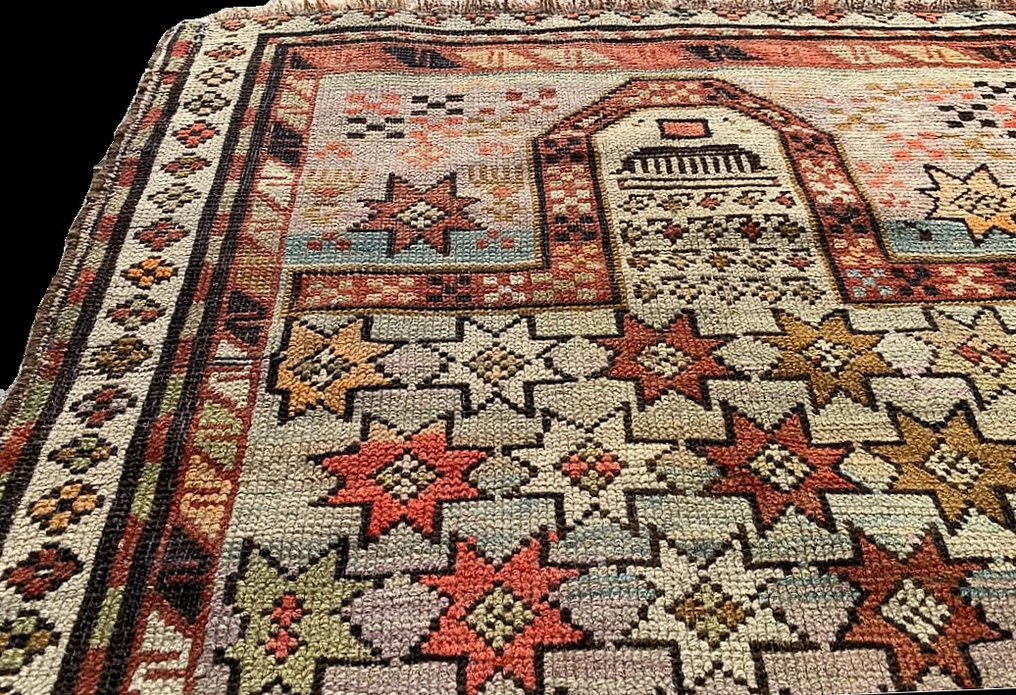 Rug - 86 cm - 80 cm - Ancient Caucasian Shirvan #3.2