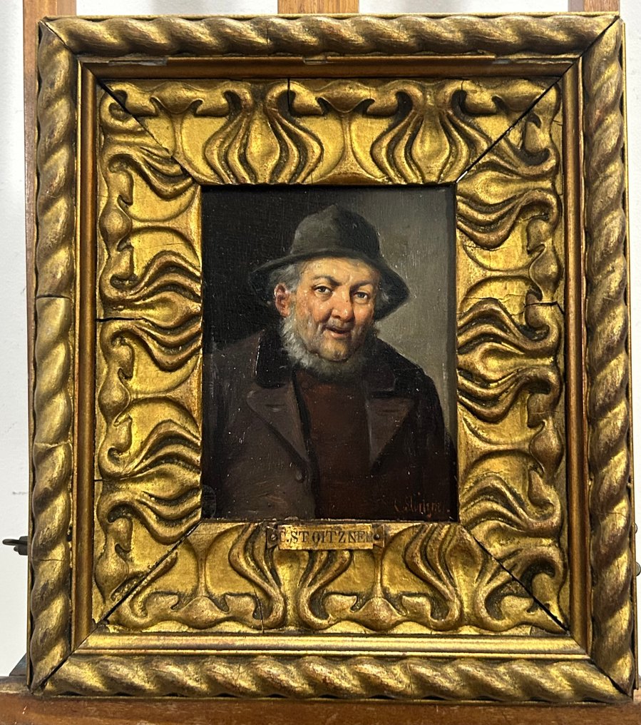 Konstantin Stoitzner (1863–1933) - Ritratto di figura maschile #3.2