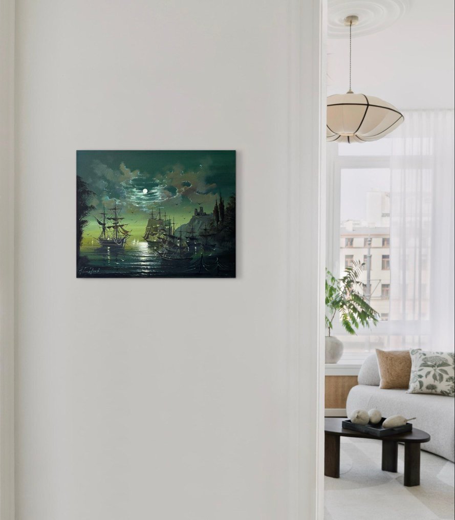 Gorbachev Nikolay (1952) - Night shift in a port #4.3