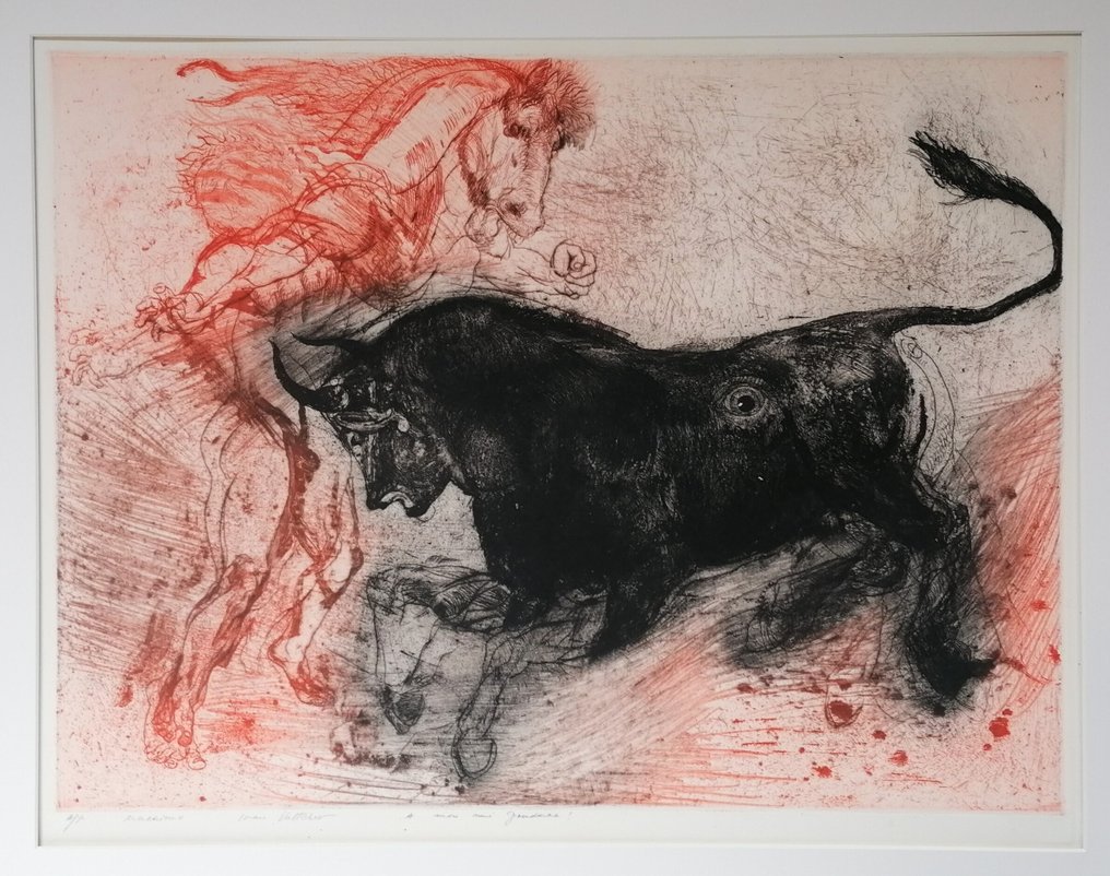 Ivan Valtchev (1944) - Mythological scene #2.1