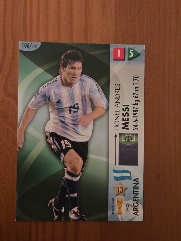 2006 帕尼尼 莱昂内尔·梅西 #106 FREE shipping ! - 1 Card - Good (GD) #2.1