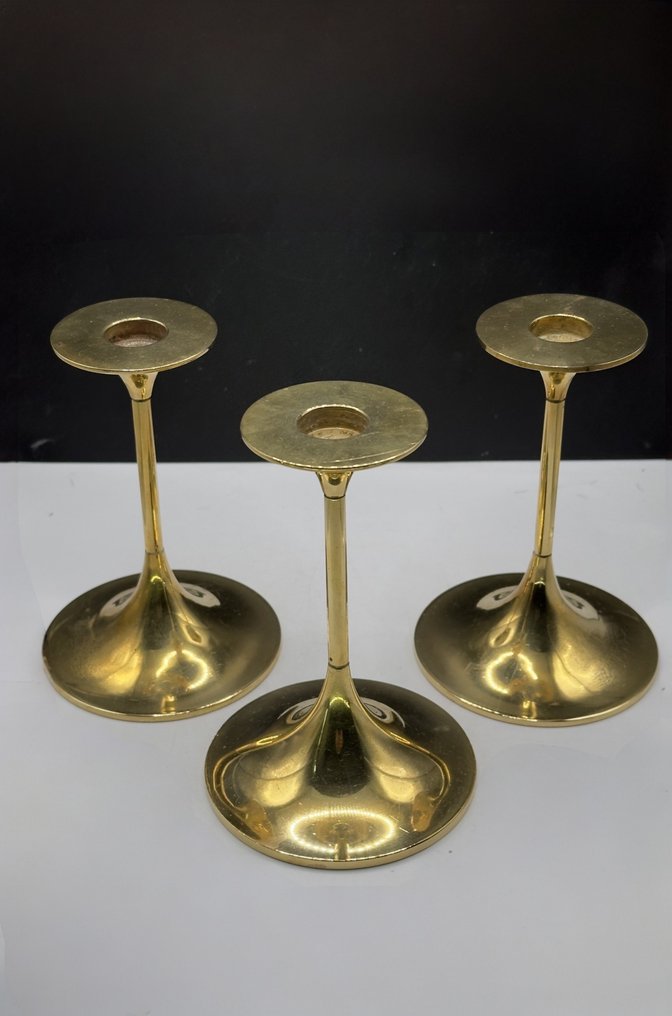 Torben Orskov - Max Brüel - 燭台 Hi-Fi (3) - 黃銅 #3.2