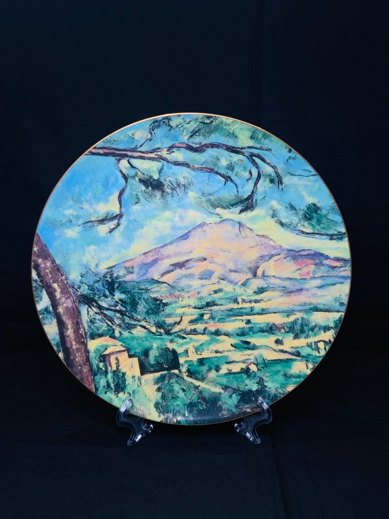 Limoges - Franklin Mint - Tallrik (12) - The Masterpieces of Impressionism - Porslin - 22 karat guld #1.0