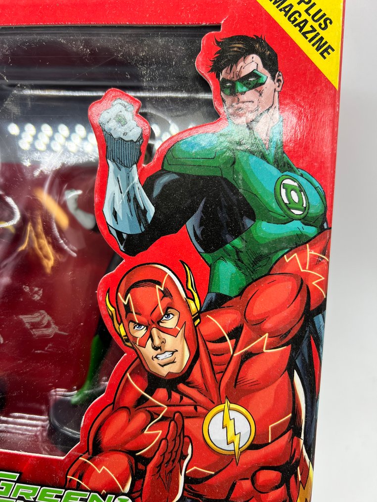 Eaglemoss  - Action figure Justice League Legends (Green Arrow, The Flash, Green Lantern) - 2010-2020 - U.K. #1.0