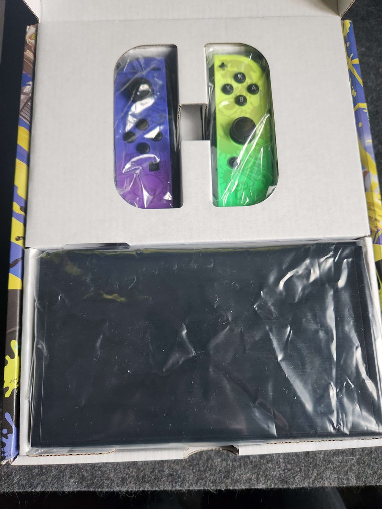 Nintendo - Switch - OLED Splatoon 3 Edition (Japanese) - Console per videogiochi + giochi - Nella scatola originale #2.1