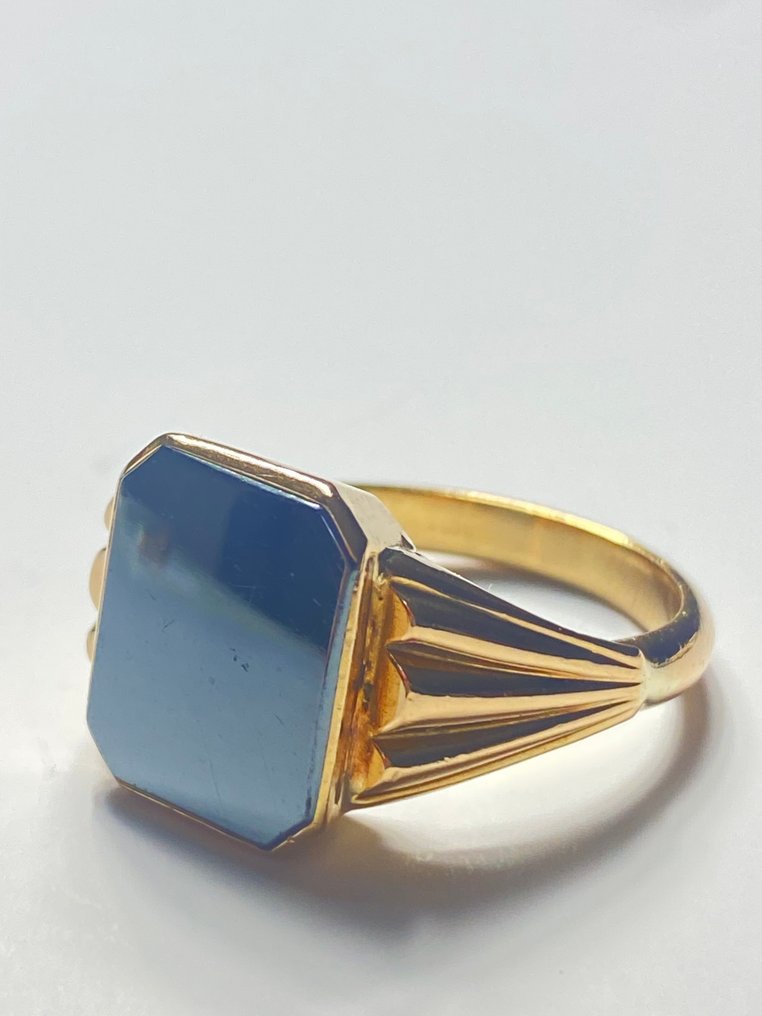 χωρίς τιμή ασφαλείας - Δαχτυλίδι - 18 καράτια Κίτρινο χρυσό #2.1