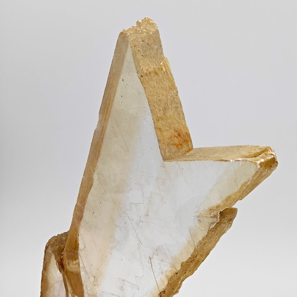 Μεγάλη 27cm SPADA από γύψο, διαφανές και χρυσό κρύσταλλο, Ιταλία Κρύσταλλος - Ύψος: 270 mm - Πλάτος: 88 mm- 462 g #2.1