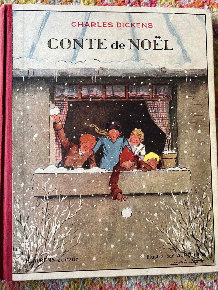George Sand / dickens/ ADumas/ill André Pecoud - Contes d'une Grand' Mère / Conte de Noël / La Bouillie de la Comtesse Berthe - 1939-1948 #2.1