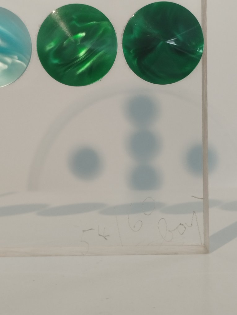 Enrico Baj (1924-2003) - Sculpture, Figura in Ginocchio - 30 cm - Acrylic - 1969 #3.2