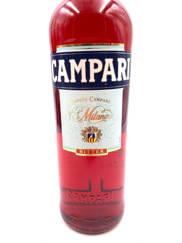 Campari - Bitter - b. Δεκαετία του 2010, Δεκαετία του 2000 - 70cl, 1.0 Litre - 4 μπουκαλιών #4.3