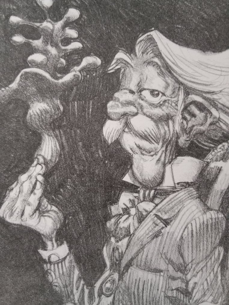 Yoann - 1 Lithograph + 2 ex-libris - Spirou et Fantasio #4.3