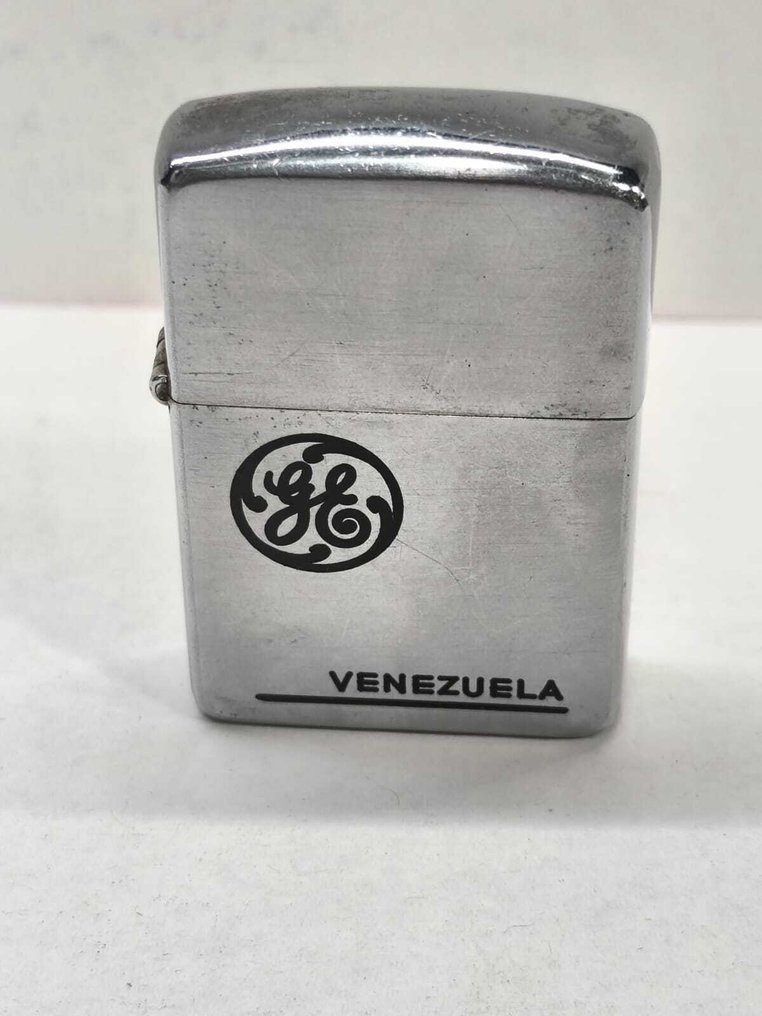 Zippo - GENERAL ELECTRIC - Ingen reservasjonspris - Lomme-lighter - Stål (rustfritt stål) #1.0