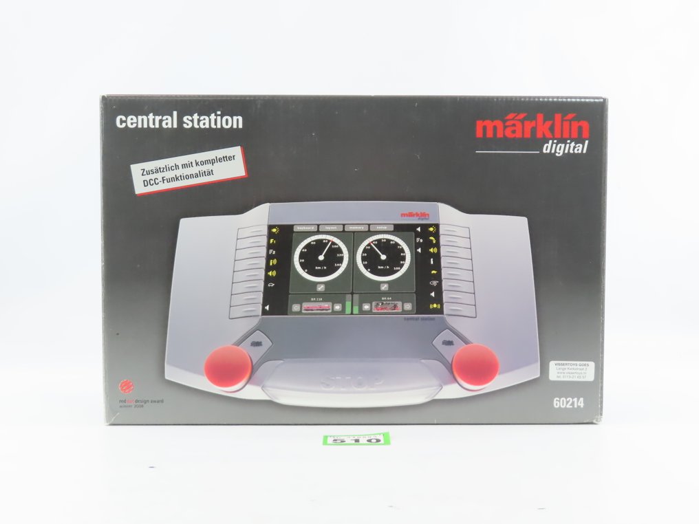 Märklin 1, H0, N - 60214 - Digital styrenhet (1) - Central Station 2 med stor färgskärm #4.3