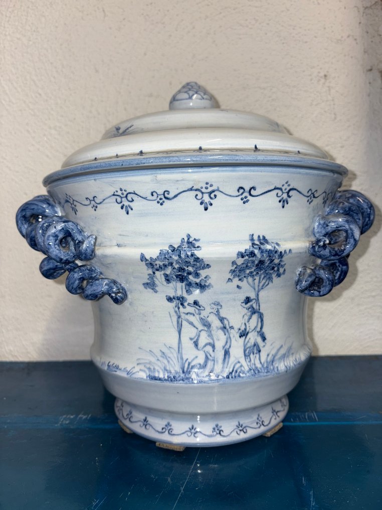 有盖的陶瓷大盘 - 陶瓷 #1.0