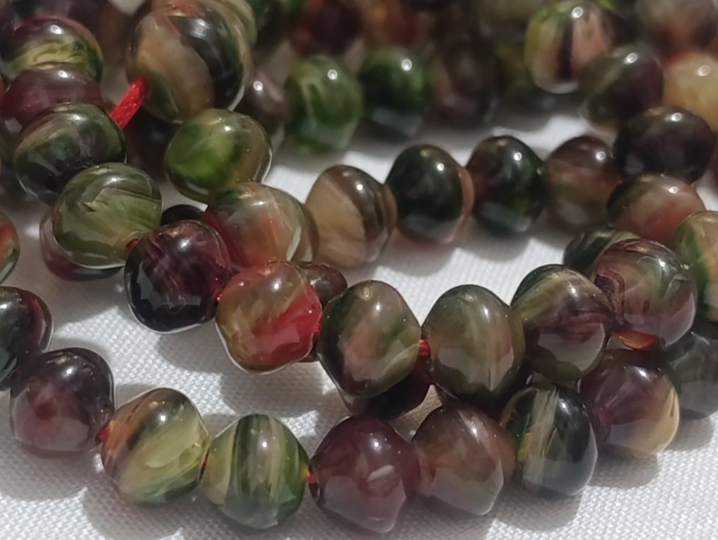  Ροζάριο - Κεχριμπάρι - 1970-1980 - Σπάνια Κομποσκοίνια Προσευχής  #2.1