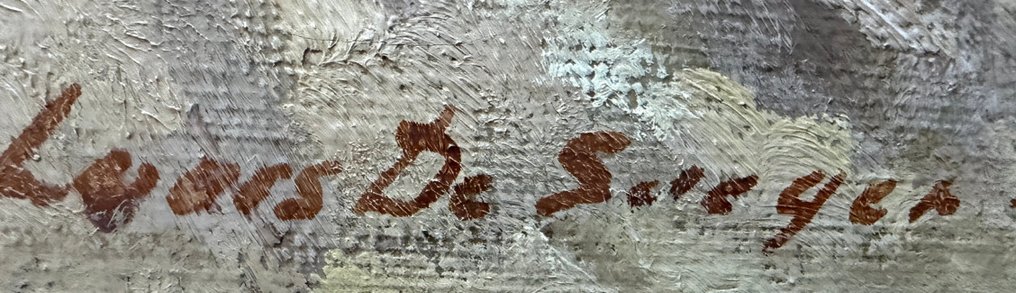 Louis De Saeger (1908 - 1999) - Bruges City View #2.1