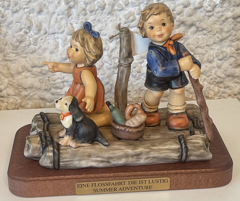Goebel - Figure - "eine Floßfahrt die ist lustig" - TMK8 - Porcelain #1.0