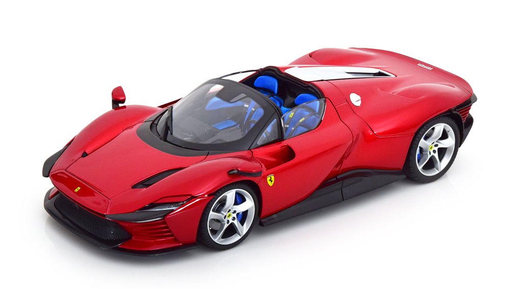 Bburago Signature Serie 1:18 - Model sports car - Ferrari Daytona SP3 - HQ diecast model with four openings #4.3