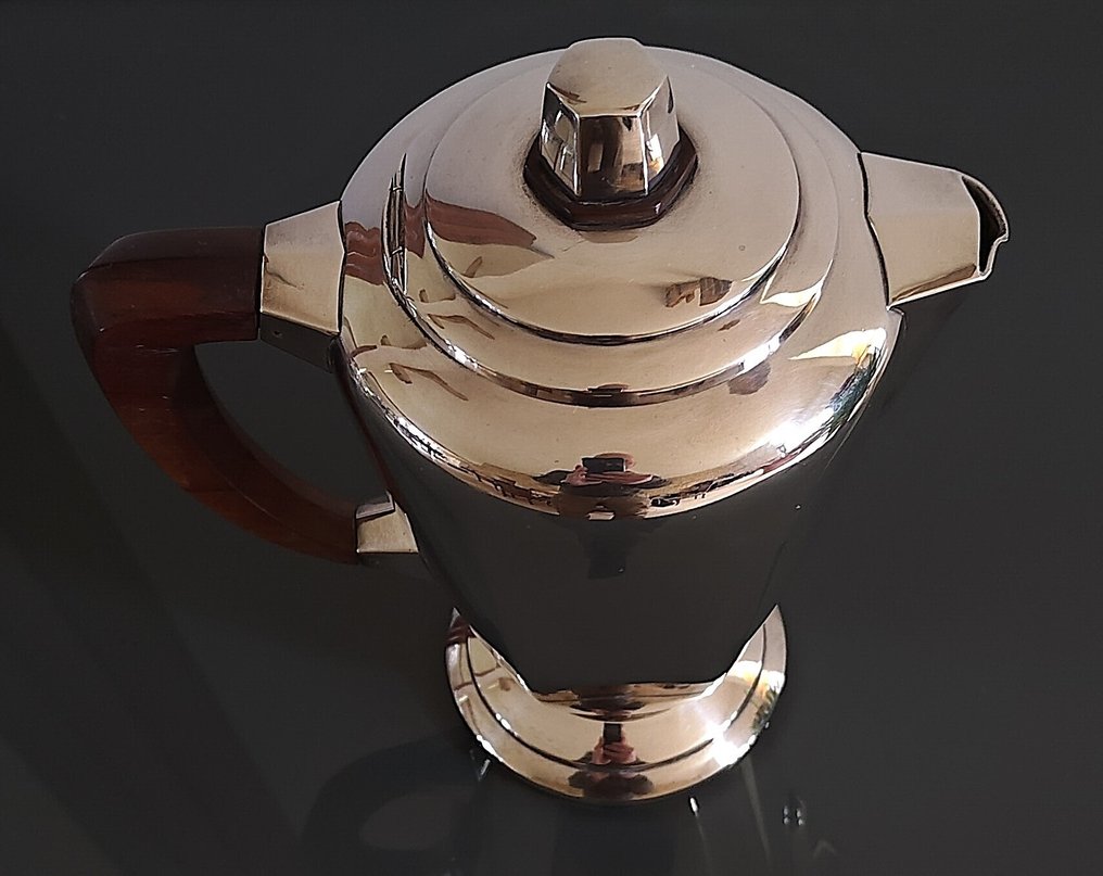 Cardeilhac - Caffettiera - .925 argento - cafetière in argento massiccio #3.2