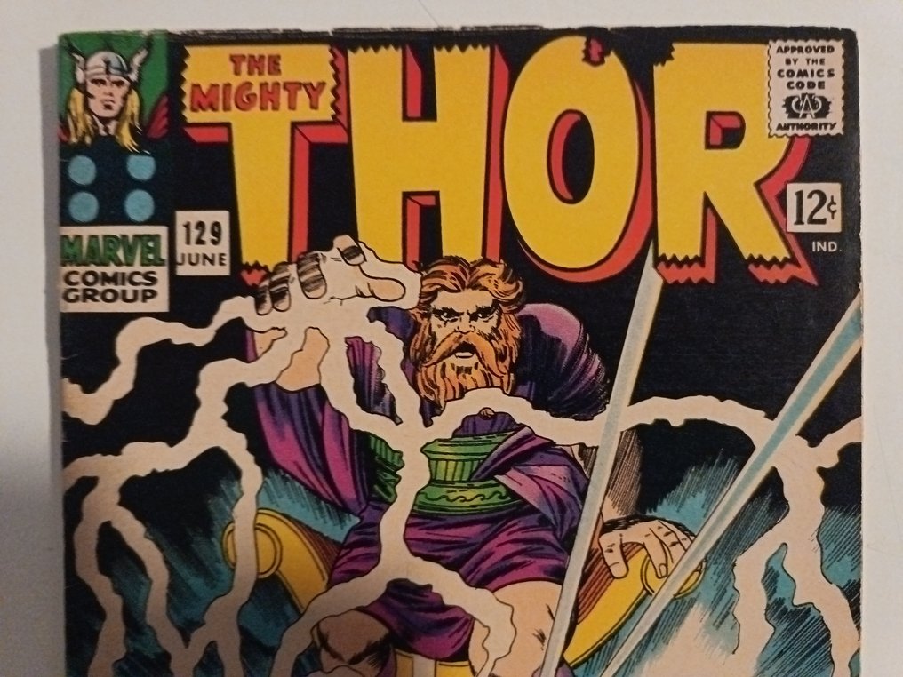 Thor #129, 134, 136/140 - The Mighty Thor - 7 Comic - First edition - 1966/1967 #2.1