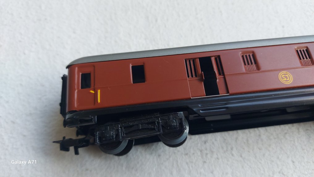 Märklin H0 - 4020/4020/4021 - 模型客運火車 (3) - 3个客车车厢 - SJ #3.2